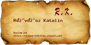 Révész Katalin névjegykártya